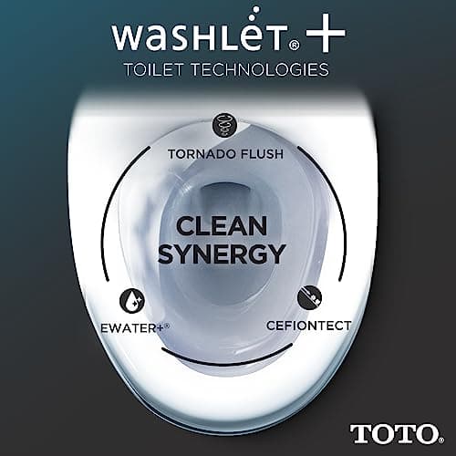 TOTO WASHLET+ AP Wall-Hung Elongated Toilet with S7 Contemporary Bidet Seat and DuoFit In-Wall 0.9 and 1.28 GPF Dual-Flush Tank System, Matte Silver - CWT4264726CMFG#MS