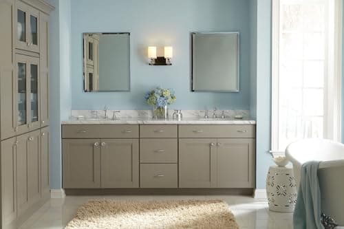 Moen Wynford Chrome Two-Handle Widespread High-Arc Bathroom Faucet with Lever Handles, Valve Required, T4520