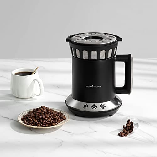 Electric Coffee Roaster Machine for Home Use 1200W,Coffee Bean Roaster Machine for Home Use with Two Optional Baking Modes (Med & Dark),Coffee Roaster Stovetop,110v~120V