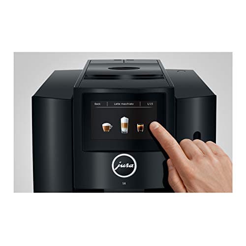 Jura S8 Automatic Coffee and Espresso Machine (Piano Black)