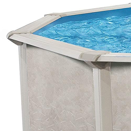Aquarian Steel-Frame Outdoor Above-Ground Swimming Pool, Round, 15' x 52", Phoenix