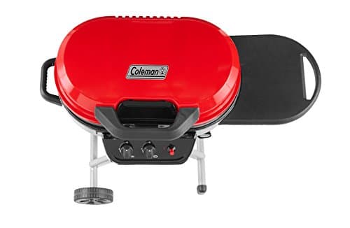 Coleman Roadtrip 225: Portable Propane Grill Gas Grill with Push-Button Start Foldable Legs & Wheels Side Table and 11k BTUs