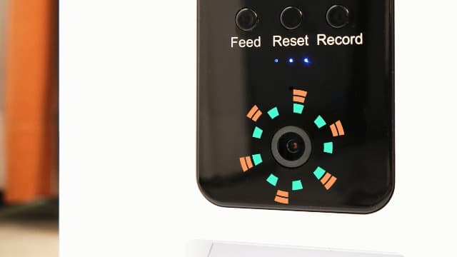 Automatic Dog Feeder with Camera WiFi: 33 Cups 5G App Control Easy Setup Cat Food Dispenser - HD 1080P Video Recording Timed Pet Feeder for Cat Dog Small-Pet