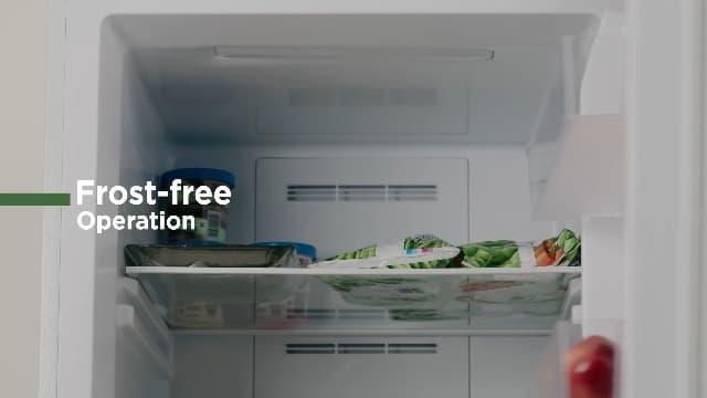 Hamilton Beach HZ8971 17 cu ft Upright Convertible Fridge/Freezer-Frost Free-Reversible Door-Removable Glass Shelves-LED Interior Light, White