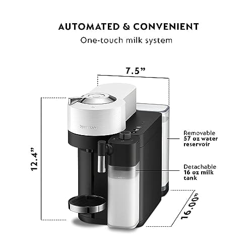 Nespresso Vertuo Lattissima by De'Longhi, White
