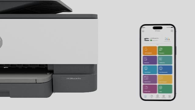 HP OfficeJet 8015e Wireless Color All-in-One Printer, 6 month Instant Ink trial included