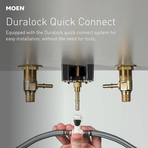 Moen Ronan Bronzed Gold Two-Handle Adjustable Widespread Modern Bathroom Faucet, Valve Included, 84023BZG