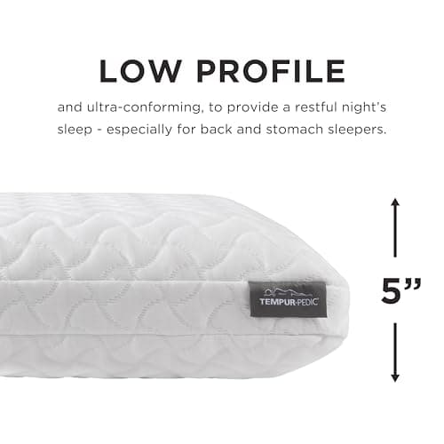 Tempur-Pedic TEMPUR-Cloud Pillow for Sleeping, Standard, White