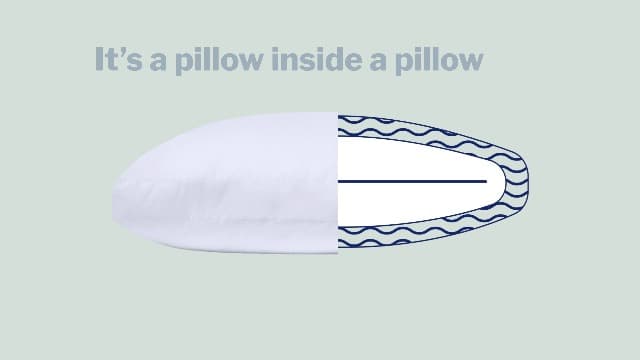 Casper Sleep Original Pillow for Sleeping, Standard, White