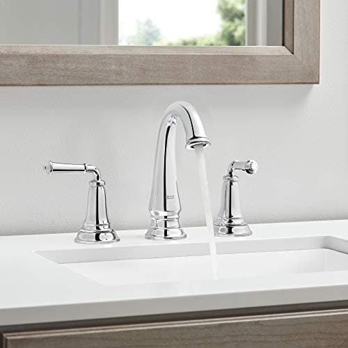 American Standard 7052807.002 Delancey 8-Inch Widespread 2-Handle Bathroom Faucet, 1.2 GPM, Chrome