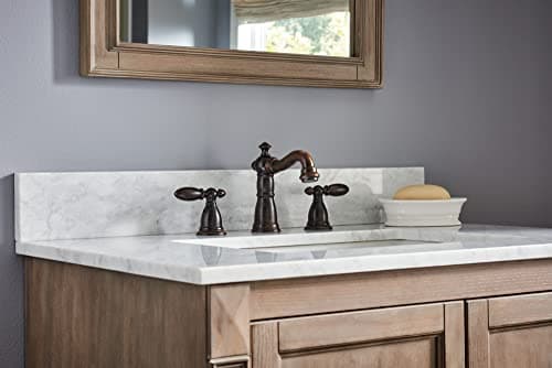 DELTA FAUCET 35955-RB-DST Victorian 2-Handle Bathroom Sink Faucet in Venetian Bronze Widespread
