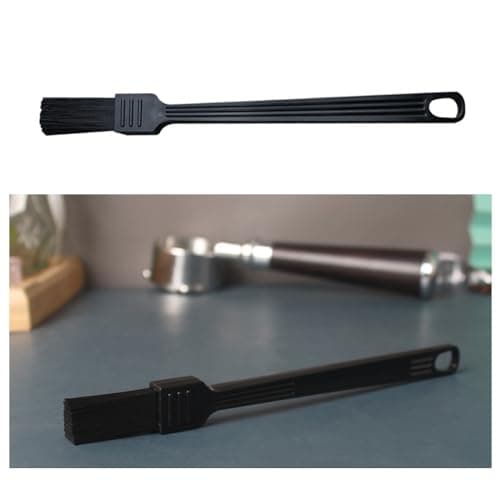 4 Pack Coffee Grinder Brush Espresso Machine Cleaner Tool with Stiff Nylon Bristle Barista Brushes for Dusting Cleaning Coffee Bean Grain Powder Grounds Burr Filter Cup