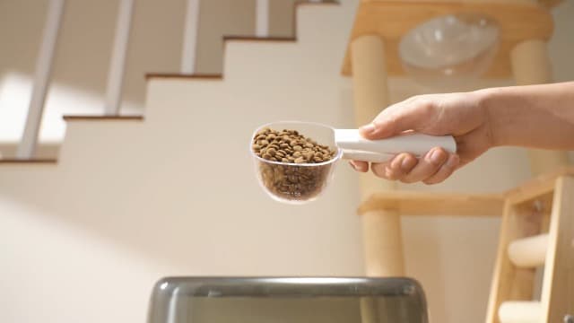 oneisall Automatic Cat Feeders 2 Cat, 20 Cups/5L Cats Auto Feeder, Automatic Cats Food Dispenser for Small Pets Indoor, Timed Pet Feeder for Dry Food
