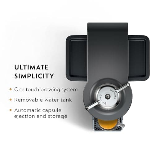 Nespresso Vertuo Coffee and Espresso Maker,1597 ml, by De'Longhi, Graphite Metal