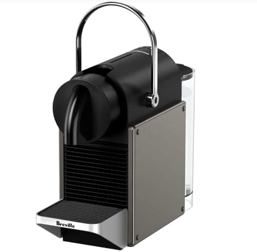 Breville-Nespresso USA BEC420TTN1AUC1 Pixie Espresso Machine, Titan