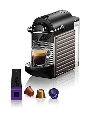 Breville Nespresso BEC430TTN Pixie Espresso Machine, Titan