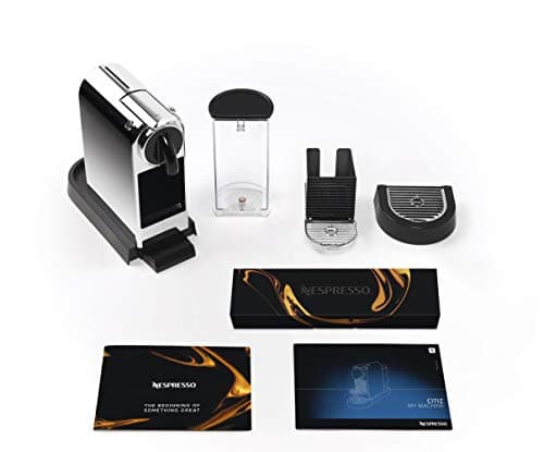 Nespresso CitiZ Espresso Machine by De'Longhi, Chrome