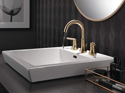 DELTA 3559-CZMPU-DST Trinsic Widespread, 5.00 x 16.00 x 5.00 inches, Champagne Bronze