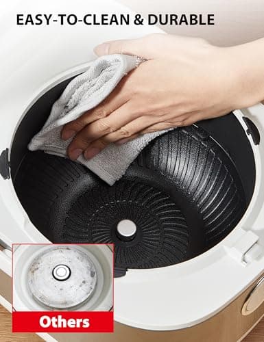 TOSHIBA Rice Cooker Induction Heating, Low Carb Rice Cooker Low Sugar Digital Steamer, 5.5 Cups Uncooked Japanese Rice Cooker, 8 Cooking Functions, 24H Timer & Auto Keep Warm