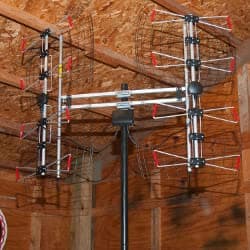 Antennas Direct 8-Element Bowtie UHF Outdoor HDTV Antenna, Multi-Directional, 70+ Mile Range, 4K 8K UHD NEXTGEN TV – w/All-Weather Mounting Hardware