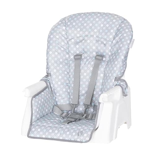 Baby Trend Adapt SpaceSaving Booster High Chair, Pebblestone Aqua
