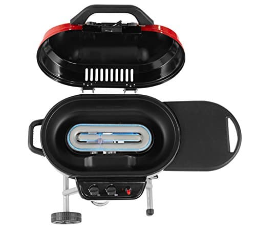 Coleman Roadtrip 225: Portable Propane Grill Gas Grill with Push-Button Start Foldable Legs & Wheels Side Table and 11k BTUs