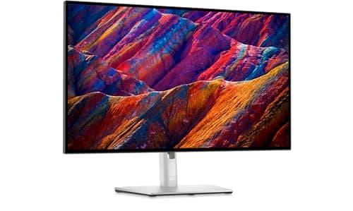 Dell UltraSharp U2723QE 27-Inch UHD HDR IPS WLED LCD 4K Monitor, 3840 x 2160 at 60 Hz with DisplayPort, HDMI USB-C Docking Hub, Computer Monitors Bundle with Cleaning Kit and More