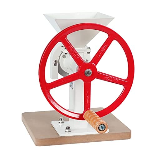 Manual Hand Grain Mill. Corn Wheat Flour Grinder. Masa Peanut Butter Maker. Stainless Steel Burrs