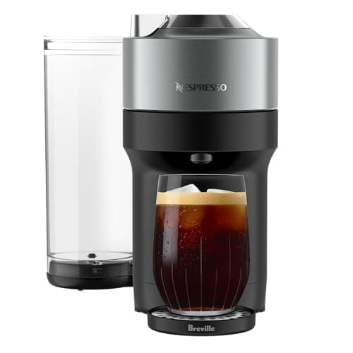 Nespresso Vertuo Pop+ Deluxe Coffee and Espresso Maker by Breville, Titan