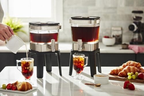 KitchenAid KCM5912SX Cold Brew Coffee Maker 38 Ounce Brushed Stainless Steel