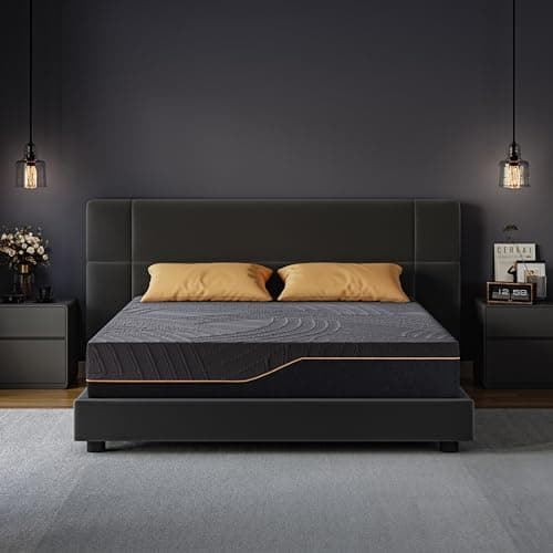 14 Inch Queen Size Memory Foam Mattress in a Box, Copper-Infused Aerofusion Foam & Cooling Fabric Cover, Firm Queen Mattress, Fiberglass-Free, CertiPUR-US Certified, 60”x80”x14”