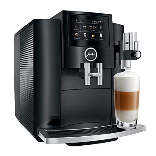 Jura S8 Automatic Coffee and Espresso Machine (Piano Black)