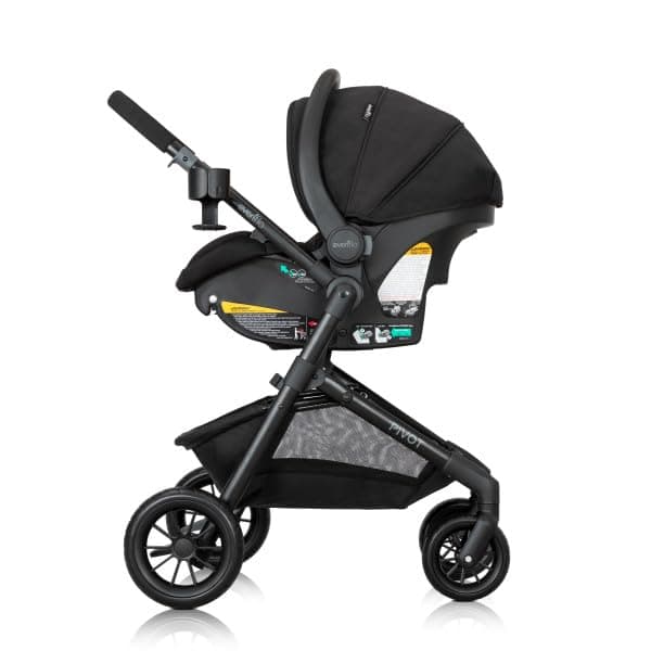 Pivot Modular Travel System with LiteMax Infant Car Seat (Oxford Black)