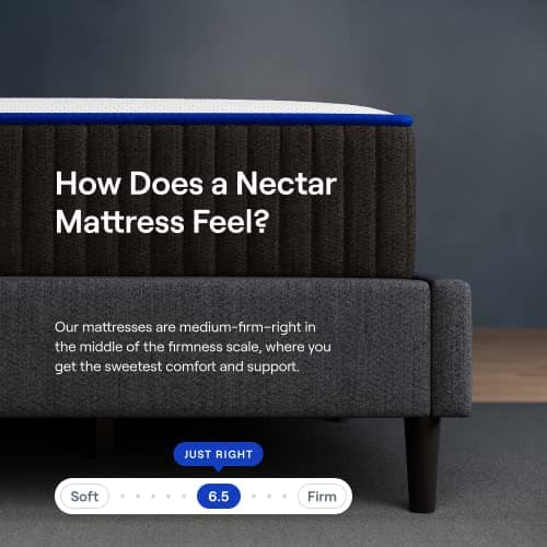 Nectar Hybrid California King Mattress 12 Inch - Medium Firm Gel Memory Foam - Steel Springs - Cooling Technology - 365-Night Trial - Forever Warranty