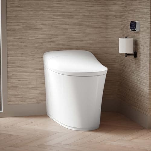 KOHLER Eir Comfort Height One-piece elongated dual-flush intelligent chair-height toilet
