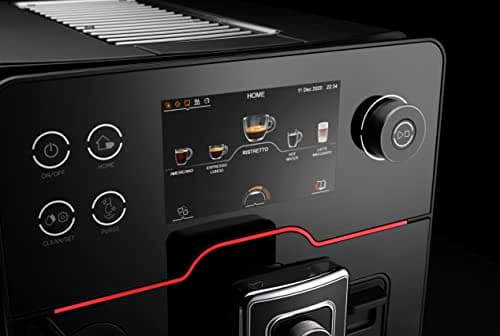 Gaggia Accademia Luxury Italian Fully Automatic Espresso Machine with 19 Customized drink settings,0.5 Liters,RI9782/46 Brushed Stainless
