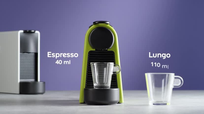 Nespresso Essenza Mini Espresso Machine by Breville with Milk Frother,20.3 fl oz, Piano Black
