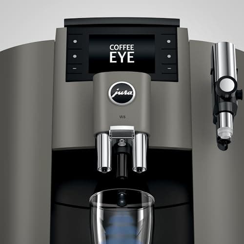 Jura W8 Dark Inox, 15650, Automatic Coffee Machine