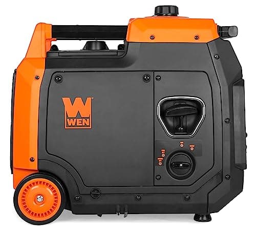 WEN 4800-Watt Portable Inverter Generator, RV-Ready, Quiet and Lightweight with Fuel Shut Off (56477i)
