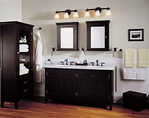 DELTA FAUCET 35955-RB-DST Victorian 2-Handle Bathroom Sink Faucet in Venetian Bronze Widespread