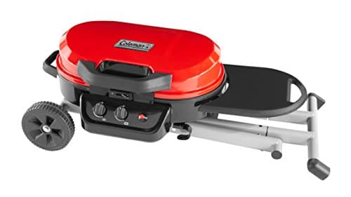 Coleman Roadtrip 225: Portable Propane Grill Gas Grill with Push-Button Start Foldable Legs & Wheels Side Table and 11k BTUs