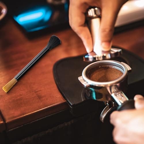 Coffee Grinder Cleaning Brush Dusting Espresso Brush Accessories Cleaner Barista Brush Machine Cleaning Brush Cleaning Tool for Bean Grain Coffee Tool Barista Home Kitchen