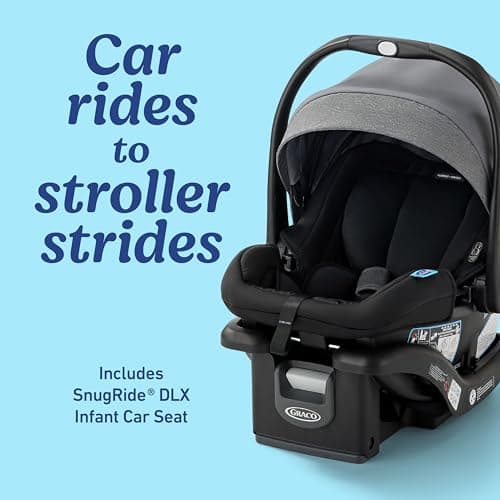 Graco Modes Nest2Grow Travel System, Ren with Expandable Double Stroller