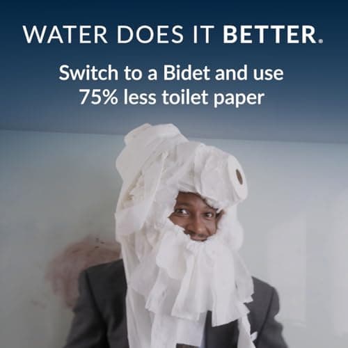 Bio Bidet BB1000 Electric Bidet Toilet Seat, Warm Water with Air Dryer, Heated Seat with Slow Close Lid, Remote Control, Elongated White