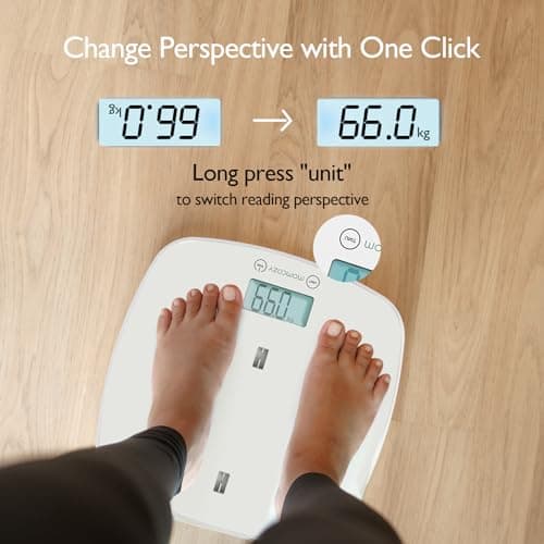 Momcozy Multi-Functional Baby Scale for Toddler, Children, Pet, Adult, Removable Scales for Body Weight & Height Measurement, Perspectives Switch, 5 Units, Digital LED Screen, Auto-Off, Up to 330lb