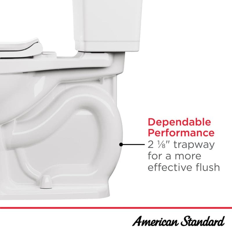 American Standard 2876016.020 Yorkville Two-Piece Toilet, Standard Height, White