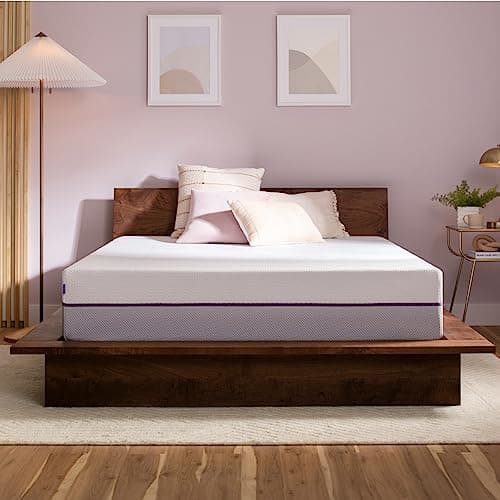 Purple Plus King Mattress - 11" GelFlex Grid, Premium Comfort Foam, Better Than Memory Foam, Temperature Neutral, Responsive, Breathable, Pressure Relief, Made in USA