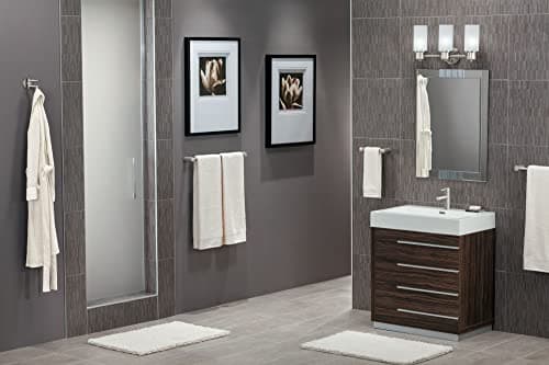Moen YB0424BN Align 24-Inch Modern Single Towel Bar for Bathroom or Kitchen, Brushed Nickel