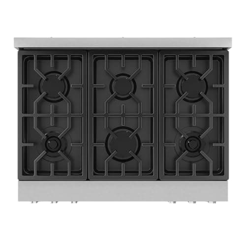Gordon Ramsay by THOR Kitchen 36 Inch Professional Gas Range with Tilt Panel Touch Control in Stainless Steel