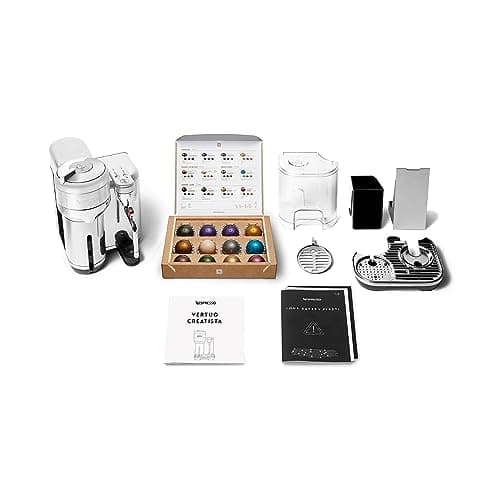 Nespresso Breville Vertuo Creatista BVE850BSS, Brushed Stainless Steel